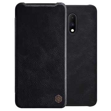 Nillkin Qin OnePlus 7 Flip Case (Open Box - Excellent) - Black