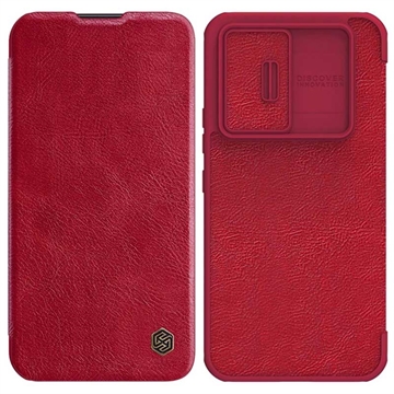 Nillkin Qin Pro Series Samsung Galaxy A54 5G Flip Case - Red