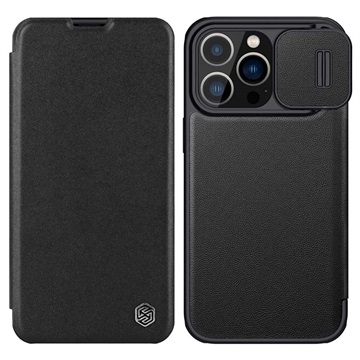 Nillkin Qin Pro Series iPhone 14 Pro Max Flip Case - Black