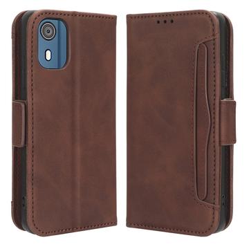 Nokia C02 Cardholder Series Wallet Case - Brown