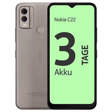 Nokia C22 - 64GB - Sand