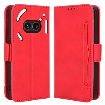 Nothing Phone (2a) Cardholder Series Wallet Case - Red