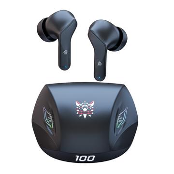 ONIKUMA T33 Wireless Earbuds Noise Cancelling Bluetooth Earphones TWS BT5.1 E-sports Gaming Earphones with Charging Box