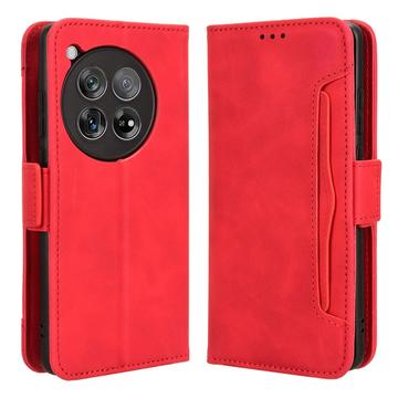 OnePlus 12 Cardholder Series Wallet Case - Red