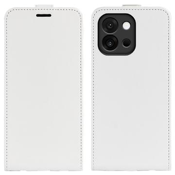 OnePlus 13T Vertical Flip Case with Card Slot - White