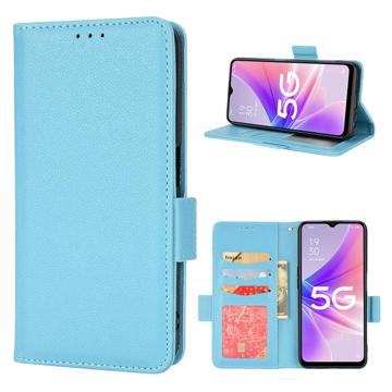 OnePlus Nord N300 Wallet Case with Magnetic Closure - Baby Blue