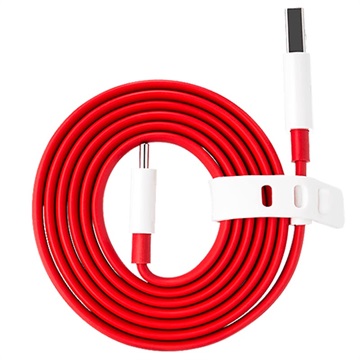 OnePlus Warp Charge Type-C Cable 5461100018 - 1m - Red / White