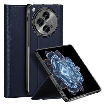 Oppo Find N3/OnePlus Open Dux Ducis Bril Flip Case - Blue