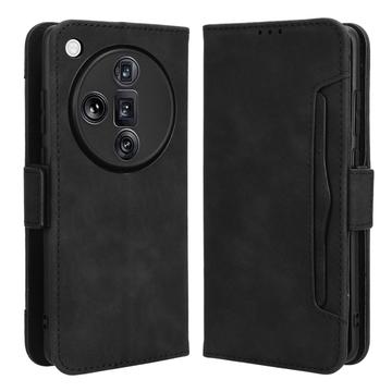 Oppo Find X7 Ultra Cardholder Series Wallet Case - Black