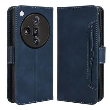 Oppo Find X7 Ultra Cardholder Series Wallet Case - Blue
