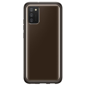 Photos - Case Samsung Galaxy A02s Soft Clear Cover EF-QA026TBEGEU - Black 