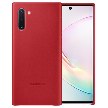 Samsung Galaxy Note10 Leather Cover EF-VN970LREGWW - Red
