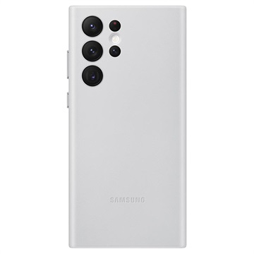 Samsung Galaxy S22 Ultra 5G Leather Cover EF-VS908LJEGWW - Light Grey