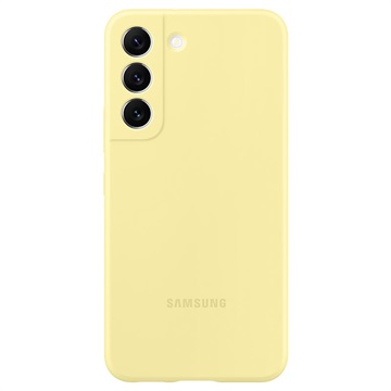Samsung Galaxy S22 5G Silicone Cover EF-PS901TYEGWW - Butter Yellow