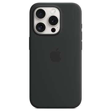 iPhone 15 Pro Apple Silicone Case with MagSafe MT1A3ZM/A - Black