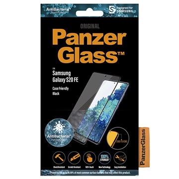Photos - Screen Protect PanzerGlass CF AntiBacterial Samsung Galaxy S20 FE Screen Protector - Blac 
