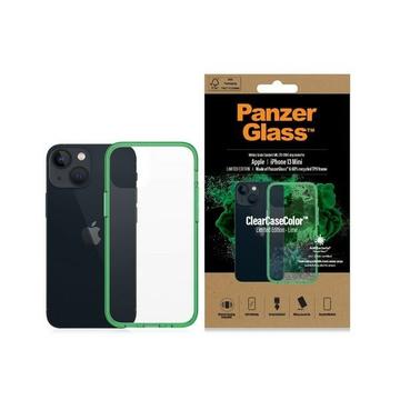 iPhone 13 Mini PanzerGlass ClearCase Antibacterial Case - Green / Clear