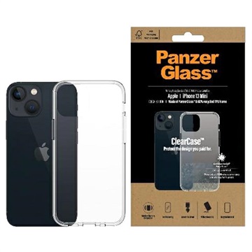 PanzerGlass ClearCase iPhone 13 Mini Antibacterial Case - Clear