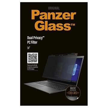 PanzerGlass Dual Privacy Screen Protector for Laptop - 14