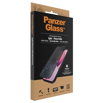 Photos - Screen Protect PanzerGlass iPhone 13 Mini  Privacy Case Friendly Screen Protector - Black 
