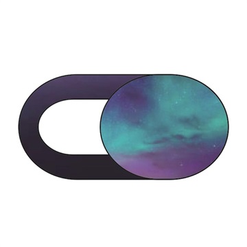 Stylish Privacy Camera Slider Cover - Aurora
