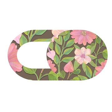 Stylish Privacy Camera Slider Cover - Rose Flowers