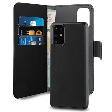 Puro 2-in-1 Huawei P40 Magnetic Wallet Case - Black