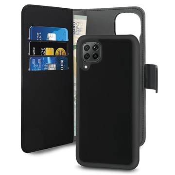 Puro 2-in-1 Magnetic Huawei P40 Lite Wallet Case - Black