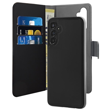 Photos - Case PURO 2-in-1 Samsung Galaxy A34 5G Magnetic Wallet  - Black 