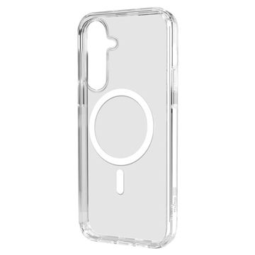 Samsung Galaxy S26 Puro Lite Mag Hybrid Case - White / Transparent
