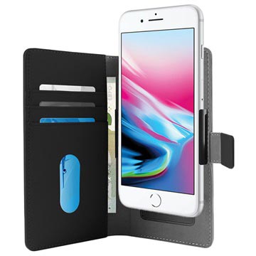 Puro Slide Universal Smartphone Wallet Case - XXL (Bulk Satisfactory) - Black