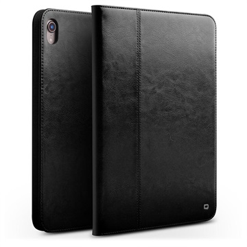 Qialino Classic iPad Pro 12.9 (2018) Folio Leather Case (Open Box - Excellent) - Black