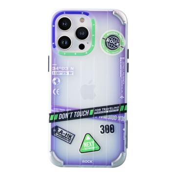 Rock InShare Travel iPhone 14 Pro Max Hybrid Case - Purple