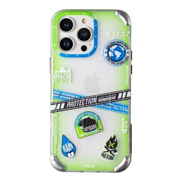 Rock InShare Travel iPhone 14 Pro Max Hybrid Case - Green
