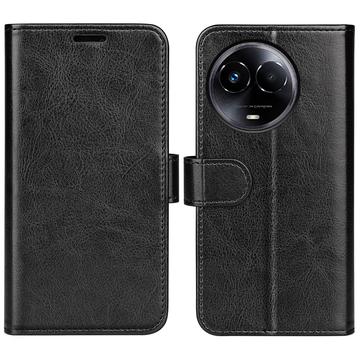 Realme 11/11x Wallet Case with Magnetic Closure - Black