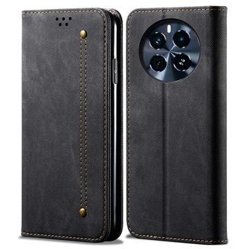Realme GT5 Pro Retro Series Wallet Case with Card Slot - Black