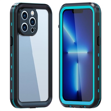 Redpepper Dot+ iPhone 13 Pro Waterproof Case - IP68 - Blue / Black