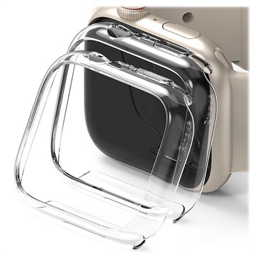 Ringke Slim Apple Watch Series 8/7 Case - 41mm - 2 Pcs. - Clear
