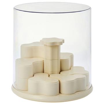 Rotating Multi-Level Display Stand for Labubu Mini Figurines (Open Box - Bulk Satisfactory)