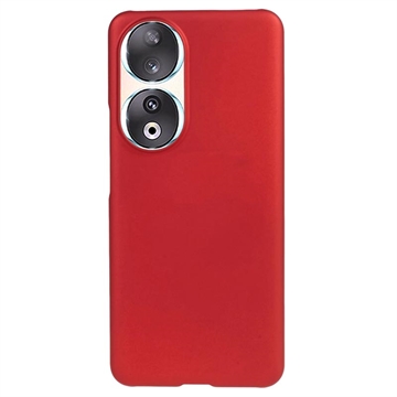 Honor 90 Rubberized Plastic Case - Red