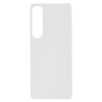 Sony Xperia 1 IV Rubberized Plastic Case - White