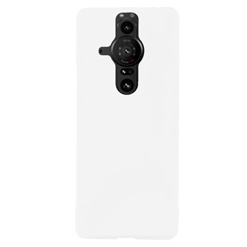 Sony Xperia Pro-I Rubberized Plastic Case - White