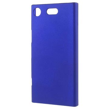 Sony Xperia XZ1 Compact Rubberized Plastic Cover - Dark Blue