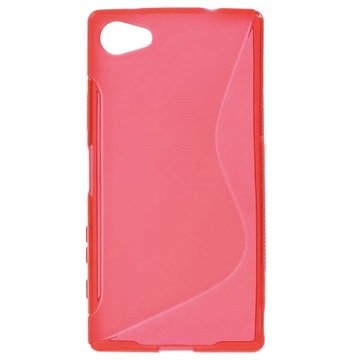 Sony Xperia Z5 Compact S-Curve TPU Case - Red