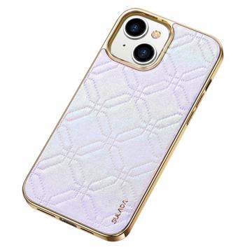 Sulada Electroplating iPhone 14 Coated Case - Silver