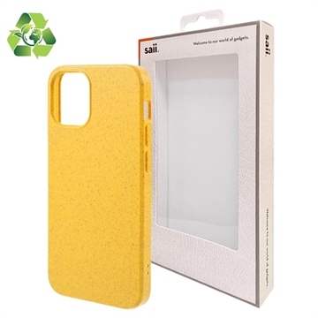 Saii Eco Line iPhone 12/12 Pro Biodegradable Case - Yellow