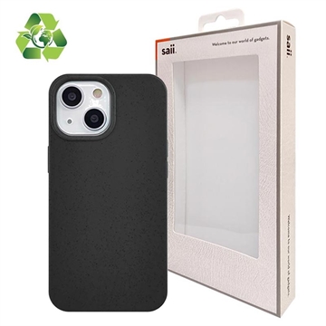 Saii Eco Line iPhone 13 Mini Biodegradable Case - Black