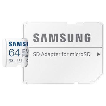 Samsung EVO Plus MicroSDXC Memory Card with Adapter MB-MC64KA/EU - 64GB