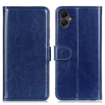 Samsung Galaxy A06 Wallet Case with Magnetic Closure - Dark Blue