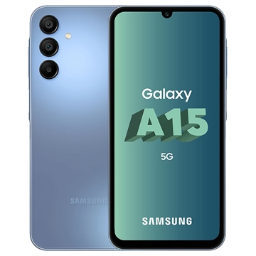 Image of Samsung Galaxy SM-A156B 16.5 cm (6.5'') Hybrid Dual SIM Android 14 5G USB Type-C 4 GB 128 GB 5000 mAh Blue